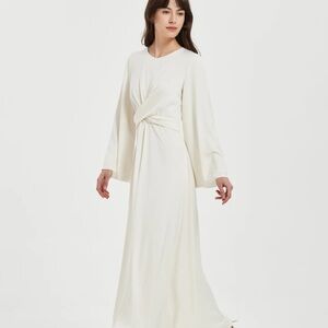 Elegant White Maxi Dress